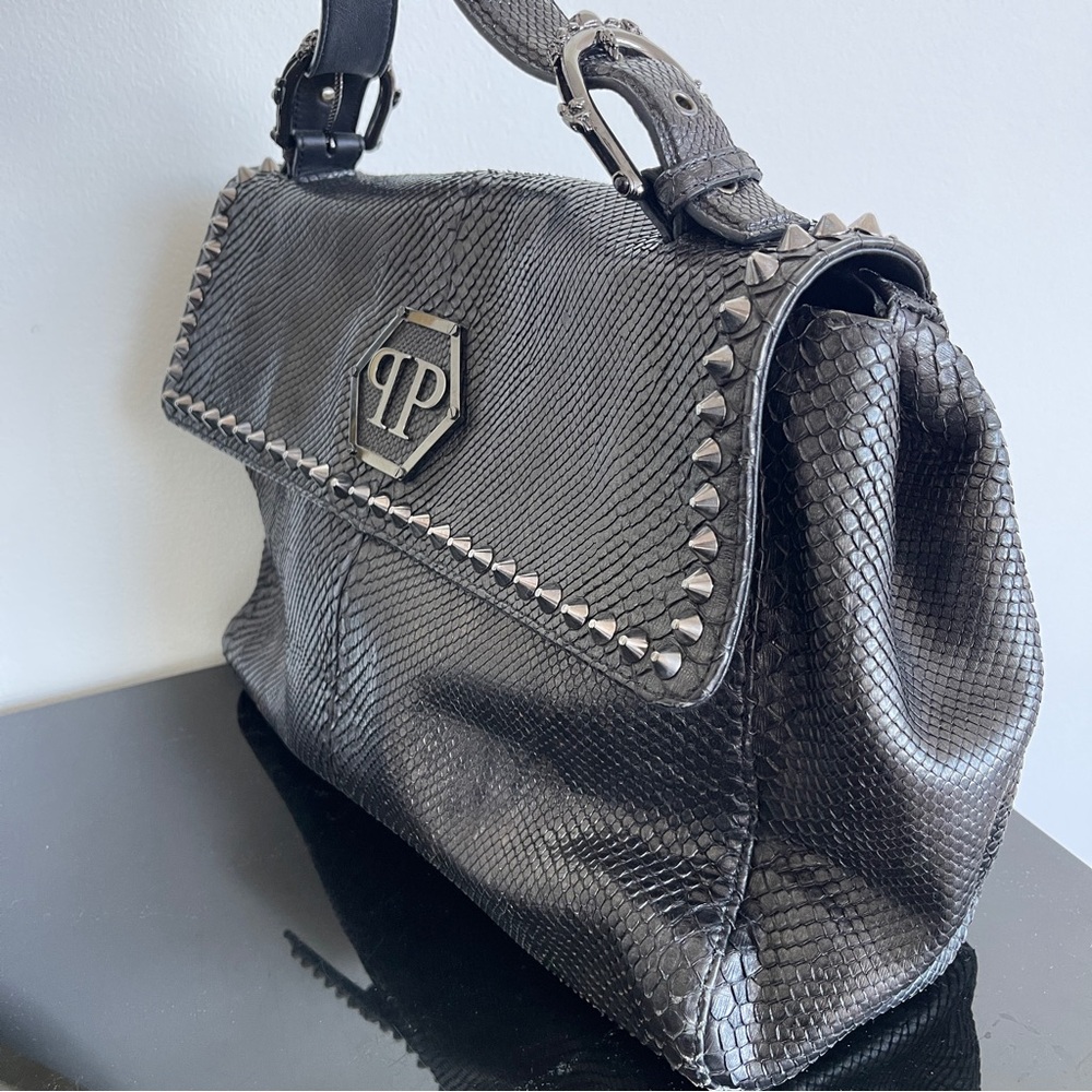 Philipp Plein Python Handbag - Picture 8 of 8